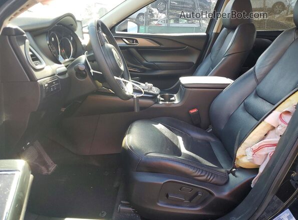 JM3TCBCY1K0311593 2019 MAZDA CX-9 Черный Вид салона спереди