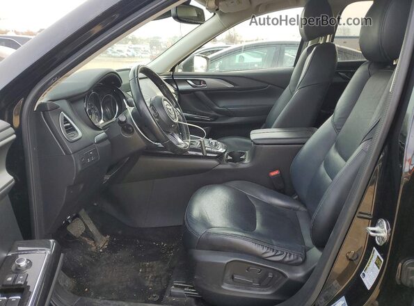 JM3TCBCY2J0234974 2018 MAZDA CX-9 Black Widok wnętrza z przodu