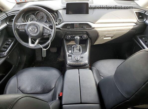JM3TCBCY2J0234974 2018 MAZDA CX-9 Black Widok deski rozdzielczej