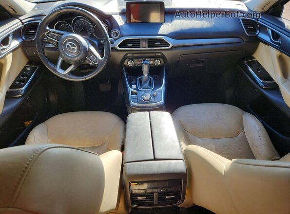 JM3TCBCY3J0204141 2018 MAZDA CX-9 Blue Widok deski rozdzielczej