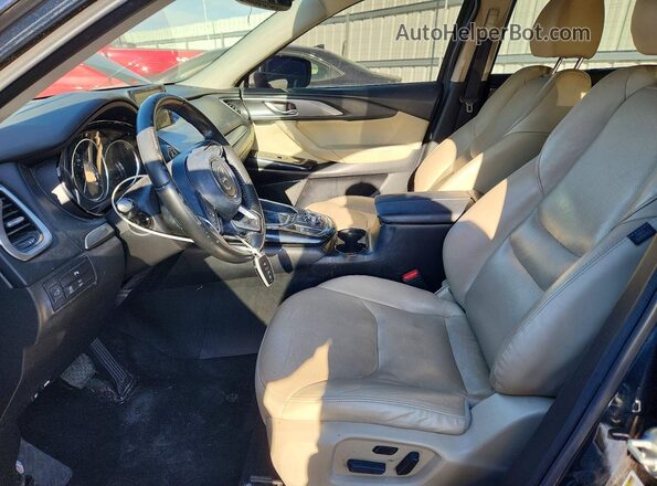 JM3TCBCY3J0204141 2018 MAZDA CX-9 Blue Widok wnętrza z przodu