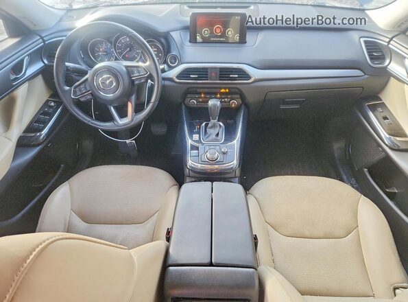 JM3TCBCY3K0315483 2019 MAZDA CX-9 Серый Вид панели приборов