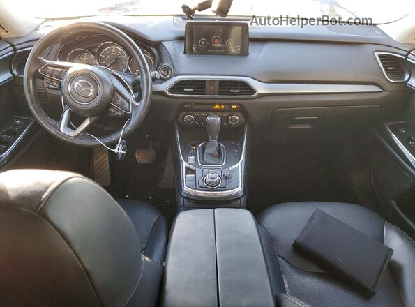 JM3TCBCY4J0217674 2018 MAZDA CX-9 Синий Вид панели приборов