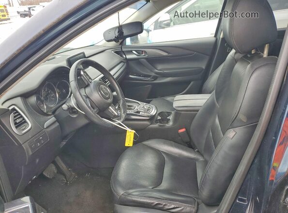 JM3TCBCY4J0217674 2018 MAZDA CX-9 Синий Вид салона спереди