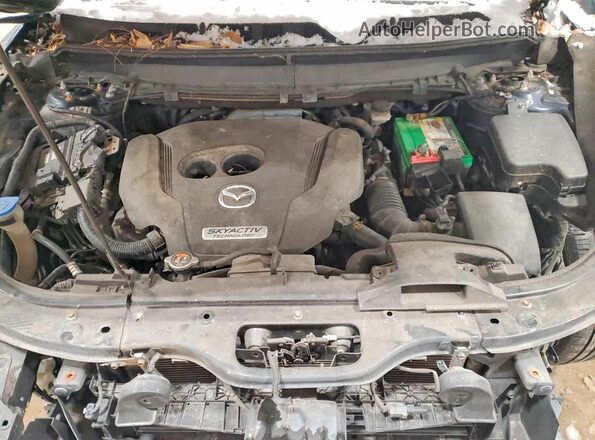 JM3TCBCY4J0217674 2018 MAZDA CX-9 Синий Вид подкапотного пространства