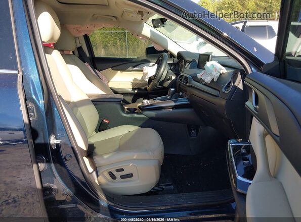 JM3TCBCY4K0329084 2019 MAZDA CX-9 Синий Вид салона спереди