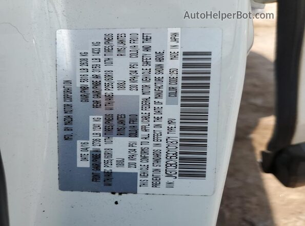 JM3TCBCY6G0101871 2016 MAZDA CX-9 Белый Вид наклейки с VIN-кодом