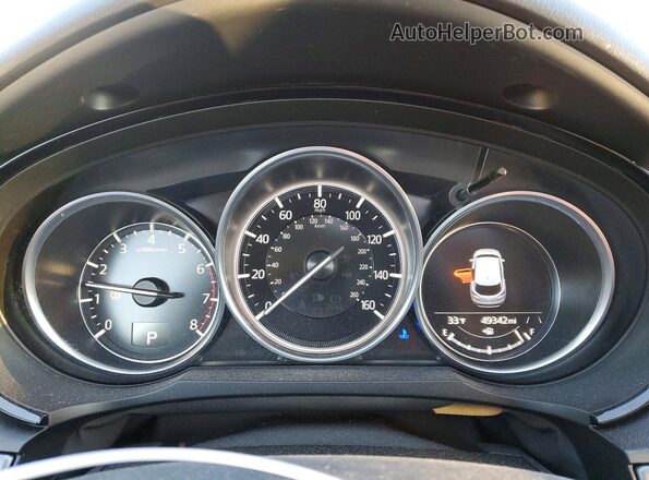 JM3TCBCY6P0653077 2023 MAZDA CX-9 Красный Вид щитка приборов