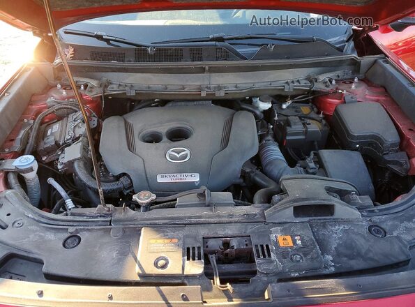 JM3TCBCY6P0653077 2023 MAZDA CX-9 Красный Вид подкапотного пространства