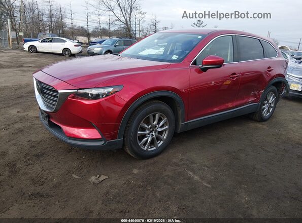JM3TCBCY8K0327418 2019 MAZDA CX-9 Красный Передняя левая четверть