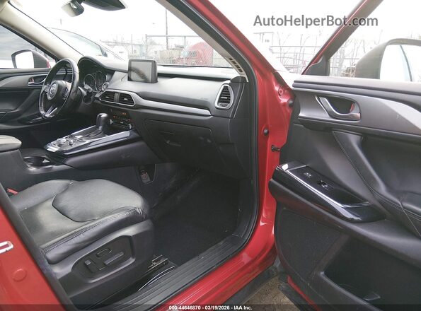 JM3TCBCY8K0327418 2019 MAZDA CX-9 Красный Вид салона спереди