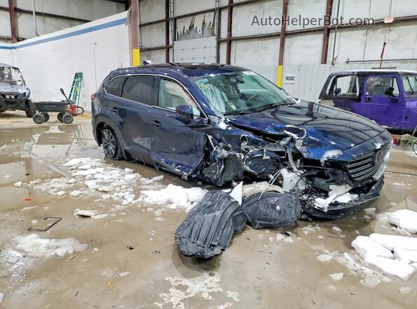 JM3TCBCY9L0418103 2020 MAZDA CX-9 Blue Delantero derecho