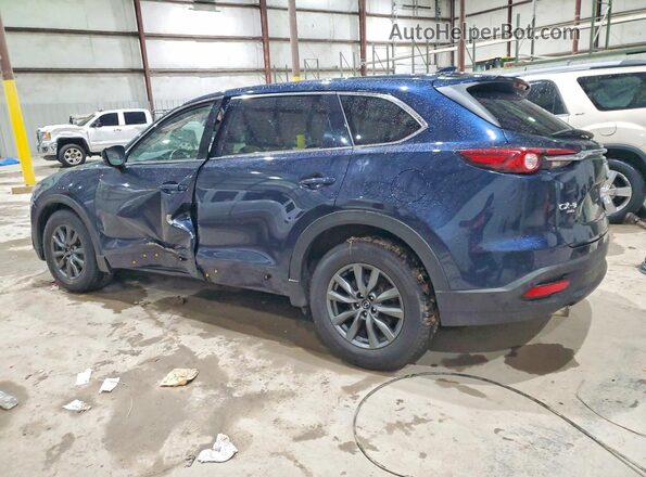 JM3TCBCY9L0418103 2020 MAZDA CX-9 Blue Trasero izquierdo