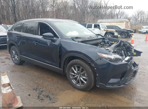 JM3TCBCY9N0615355 2022 MAZDA CX-9 Dark Blue Передняя правая четверть