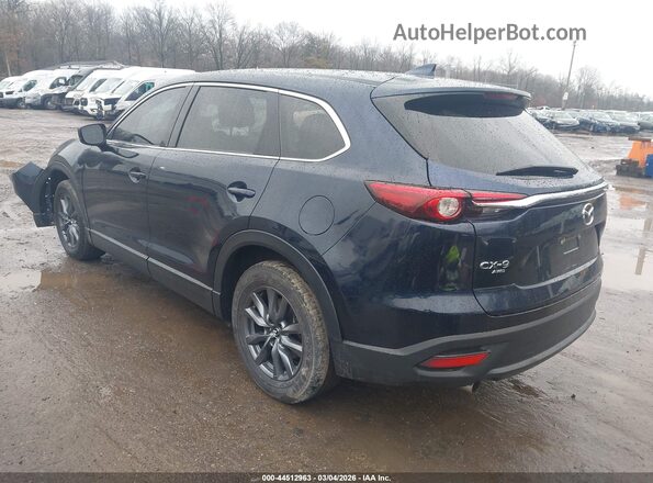 JM3TCBCY9N0615355 2022 MAZDA CX-9 Dark Blue Задняя левая четверть