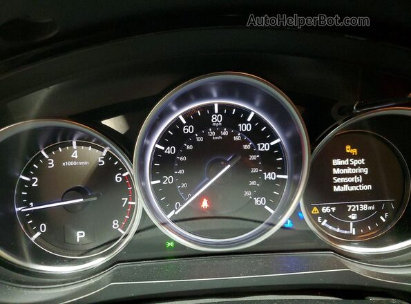 JM3TCBCYXN0615638 2022 MAZDA CX-9 Серый Вид щитка приборов
