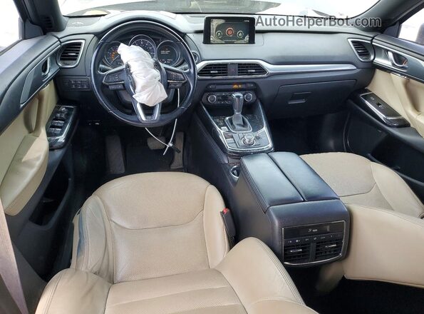 JM3TCBDY3H0135444 2017 MAZDA CX-9 Серый Вид панели приборов