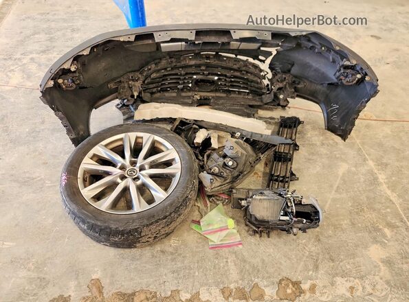 JM3TCBDY4H0131435 2017 MAZDA CX-9 Gray Vista de la etiqueta del VIN