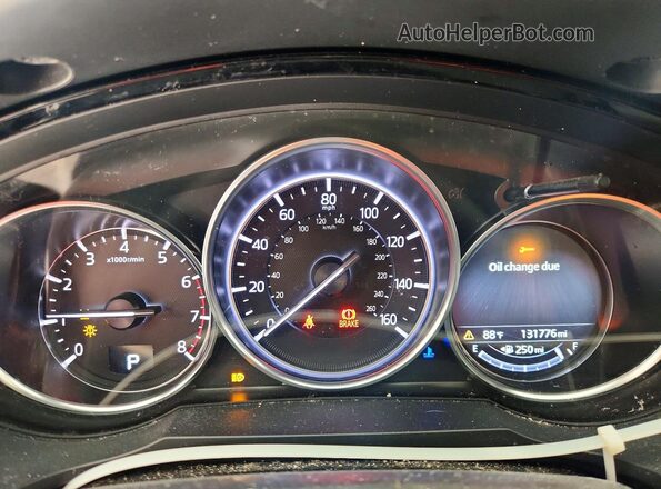 JM3TCBDY4H0131435 2017 MAZDA CX-9 Gray Vista del cuadro de instrumentos