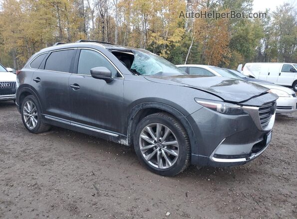 JM3TCBDY4J0221884 2018 MAZDA CX-9 Серый Передняя правая четверть
