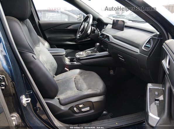 JM3TCBDY4P0629746 2023 MAZDA CX-9 Blue Widok wnętrza z przodu