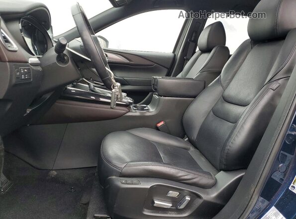 JM3TCBDY5K0334227 2019 MAZDA CX-9 Синий Вид салона спереди