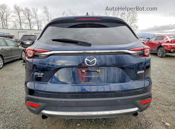 JM3TCBDY5K0334227 2019 MAZDA CX-9 Синий Вид сзади