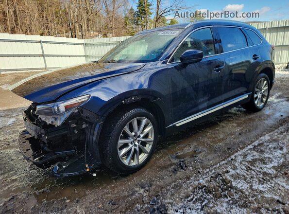 JM3TCBDYXK0328424 2019 MAZDA CX-9 Blue Przód lewy