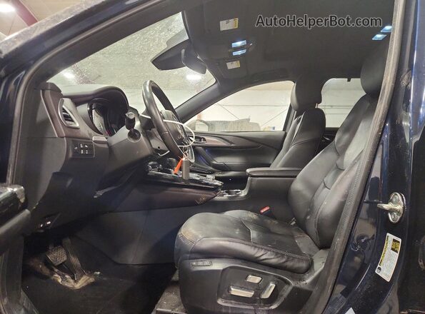 JM3TCBDYXK0328424 2019 MAZDA CX-9 Blue Widok wnętrza z przodu