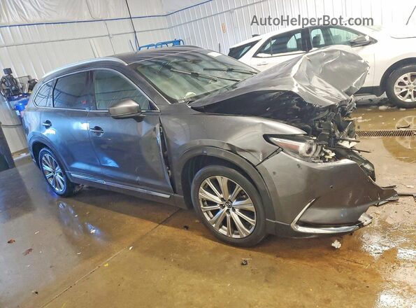 JM3TCBEY5M0537264 2021 MAZDA CX-9 Серый Передняя правая четверть