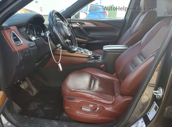 JM3TCBEYXJ0201797 2018 MAZDA CX-9 Угольный Вид салона спереди