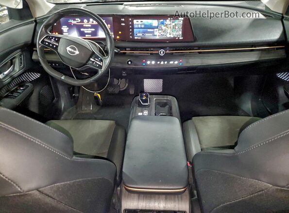 JN1AF0BA2PM405856 2023 NISSAN ARIYA Black წინა პანელის ხედი