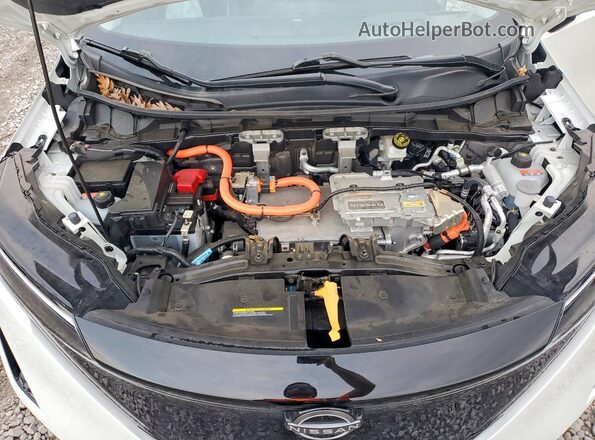 JN1AF0BA4PM409794 2023 NISSAN ARIYA Белый Вид подкапотного пространства