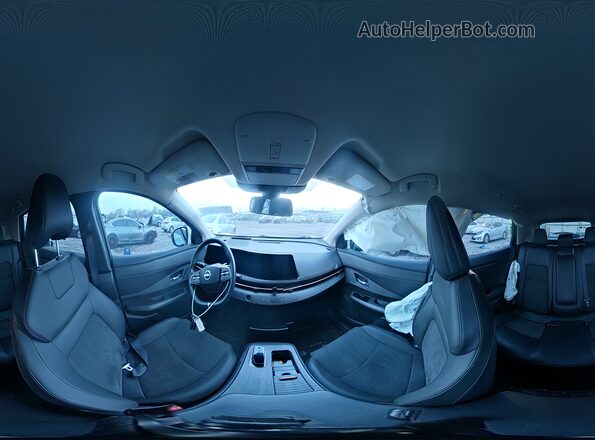 JN1AF0BA4PM409794 2023 NISSAN ARIYA Белый Панорамный вид салона 360°