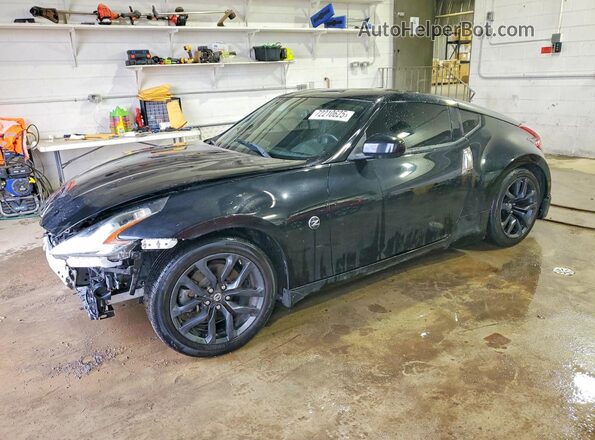 JN1AZ4EH0JM571663 2018 NISSAN 370Z Черный Передняя левая четверть