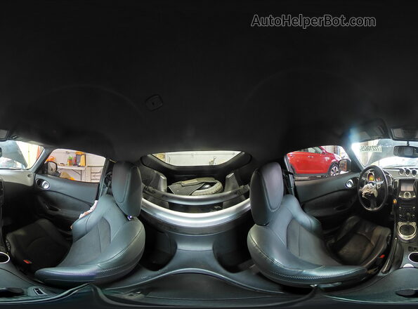 JN1AZ4EH0JM571663 2018 NISSAN 370Z Черный Вид наклейки с VIN-кодом