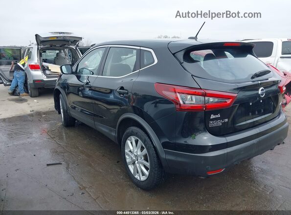 JN1BJ1AW7NW680467 2022 NISSAN ROGUE Черный Задняя левая четверть