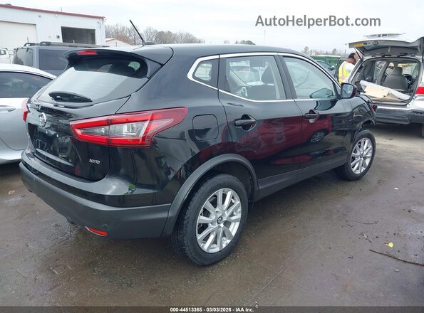 JN1BJ1AW7NW680467 2022 NISSAN ROGUE Черный Задняя правая четверть