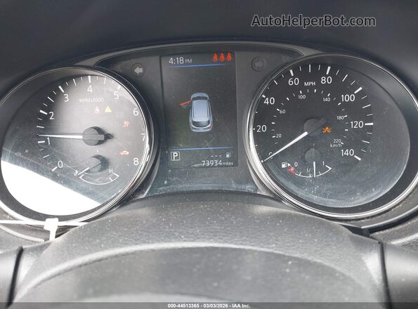 JN1BJ1AW7NW680467 2022 NISSAN ROGUE Черный Вид задних сидений