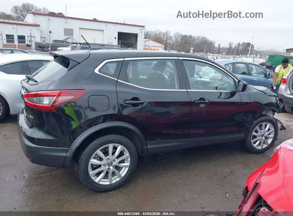 JN1BJ1AW7NW680467 2022 NISSAN ROGUE Черный Вид задней части салона