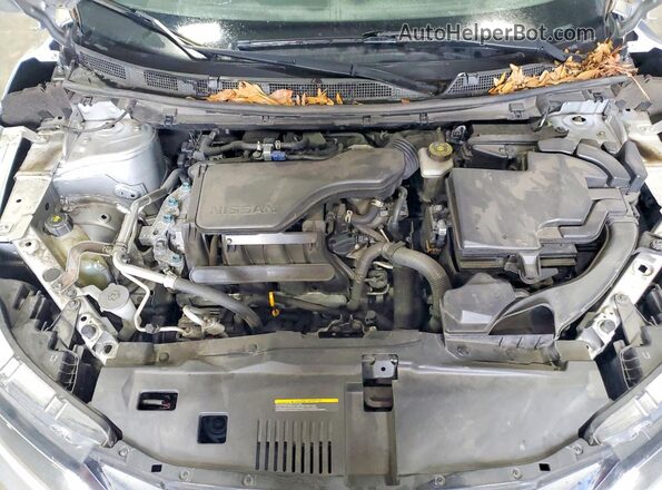 JN1BJ1AWXNW680558 2022 NISSAN ROGUE Серебряный Вид подкапотного пространства
