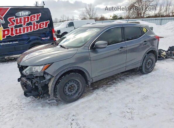 JN1BJ1CP4KW231944 2019 NISSAN QASHQAI Gray Vista tres cuartos delantera izquierda