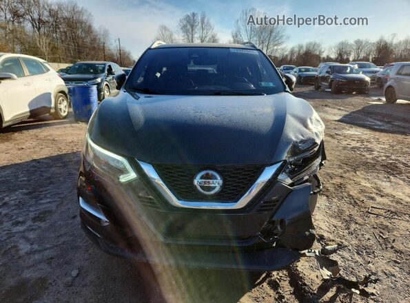 JN1BJ1CW4MW448002 2021 NISSAN ROGUE Black წინა ხედი