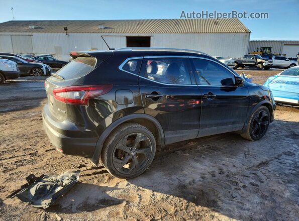 JN1BJ1CW4MW448002 2021 NISSAN ROGUE Black უკანა მარჯვენა