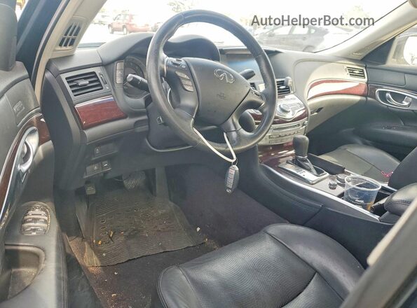 JN1BY1AP9KM505875 2019 INFINITI Q70 Blue Вид панелі приладів