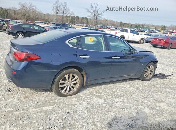 JN1BY1AP9KM505875 2019 INFINITI Q70 Blue Задня права чверть