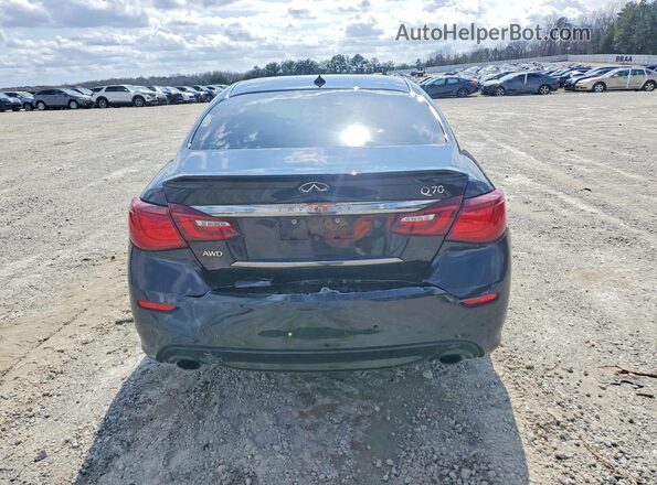 JN1BY1AR1HM770610 2017 INFINITI Q70 Черный Вид сзади