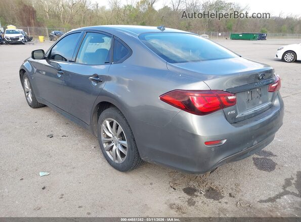 JN1BY1AR6HM770652 2017 INFINITI Q70 Серый Задняя левая четверть