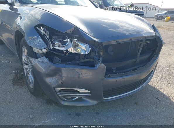 JN1BY1AR6HM770652 2017 INFINITI Q70 Серый Вид спереди
