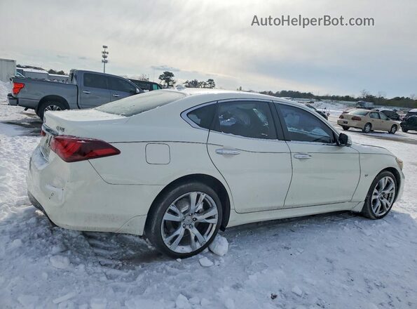 JN1BY1AR7HM770367 2017 INFINITI Q70 Белый Задняя правая четверть